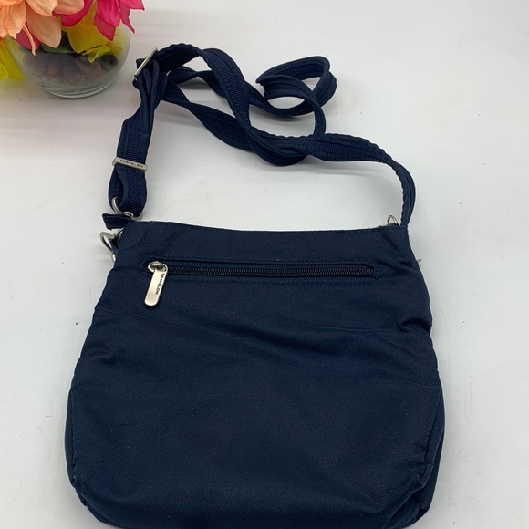 Travelon Handbags - Travelon Navy Blue Nylon Crossbody Bag